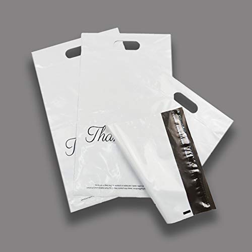 Koperta wysyłkowa, Ubrania z podziękowaniami Poly Mailers z uchwytem 50 szt. Samoprzylepne, różne rozmiary(32x40cm)