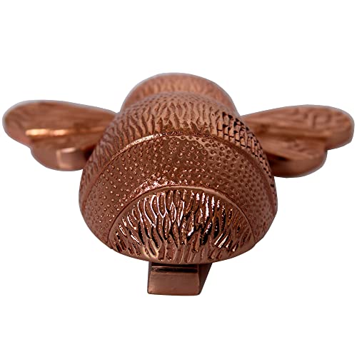 Scexports Copper Dz Solid Brass Bumblebee Door Knocker For Front Door 4X5X2 Inches Handmade Delightful Detail Sturdy At Affordable Price. Unique Pear Shape Easy To Install. Symbol Of Good Fortune #TOP7