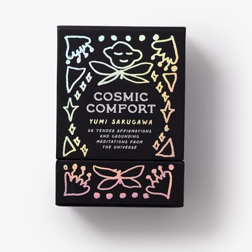 Image of Cosmic Comfort: 50 Tender Affirmations and Grounding Meditations from the Universe: Meditation Cards