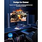 Sound Bar for Smart TV 2.1CH 190W Peak Power Soundbar with Subwoofer Detachable 2-in-1 BT 5.4 Surround Sound System 12L Deep Bass for PC Game with HD-ARC/Opt/USB/AUX Home Theater - Image 5