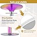Professional 45mm Spin Dance Pole, Adjustable Height 7-9.1Ft Portable Stripper Pole, Heavy-Duty Steel Dance Poles for Home, Anti-Rust Finish, Dancing Poles for Club, Gym, Pub, Party, Colorful