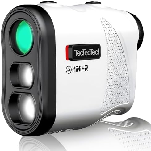Amazon.co.jp: tectectec ゴルフ レーザー距離計 Mini+R 赤文字表示 