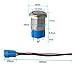 QitinDasen 3Pcs Premium 12V / 24V 5A Interruptor de Botón Momentáneo, 16mm...