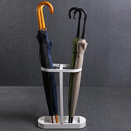 Porte-parapluie en fer durable avec bac de récupération d'eau - 6