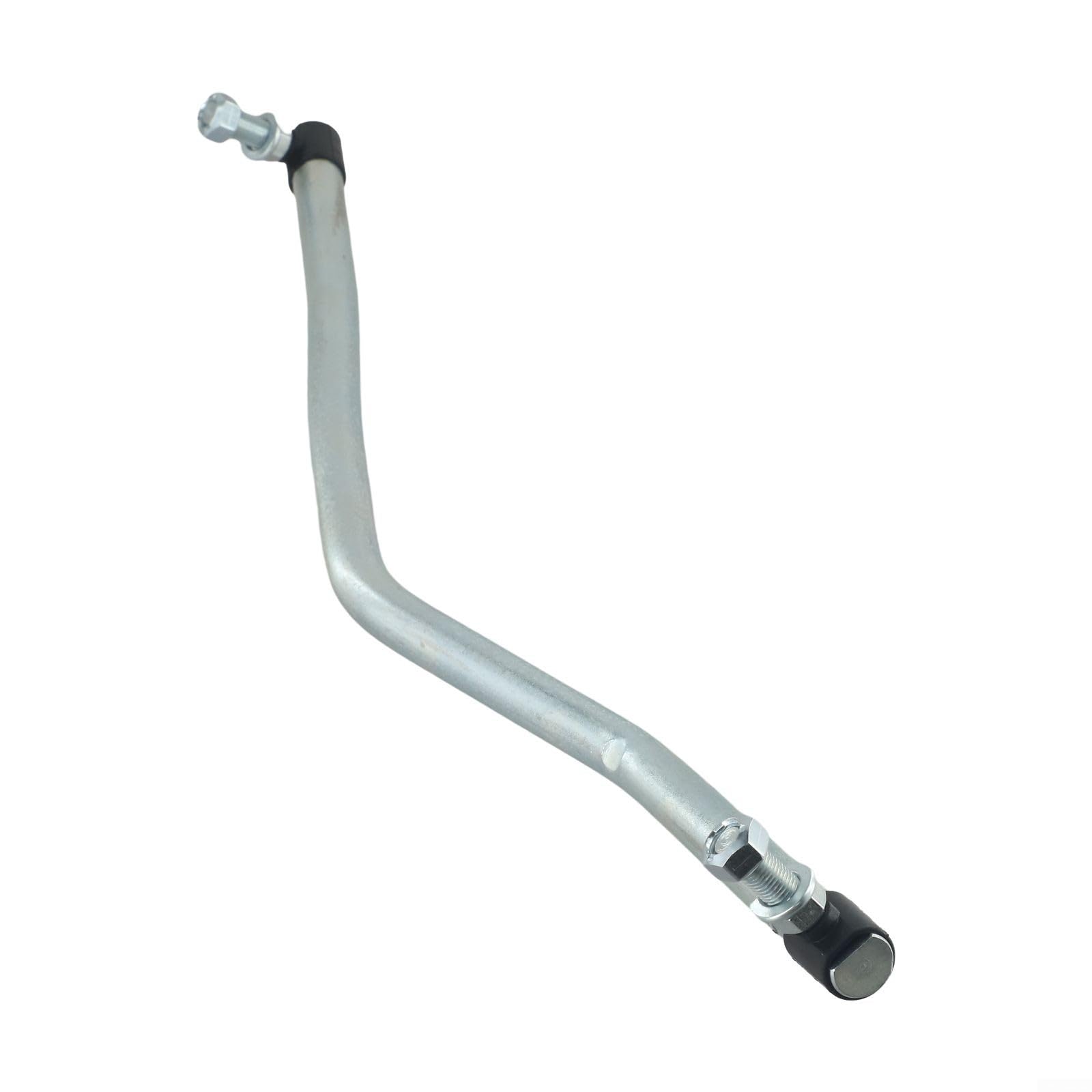 Verstellbares Lenkglied für Rasenmäher, Stahldrag Link Spurstange Ersatzteil 532194740 532194741, linke oder rechte Radausrichtungskomponente für Gartentraktor Reparatur (rechts)