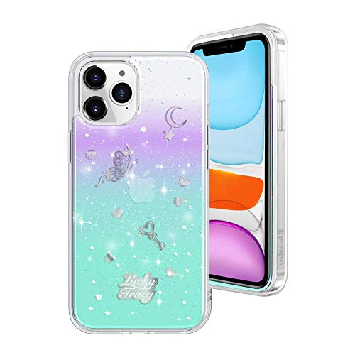 SwitchEasy Compatible with iPhone 12 Pro Max Case - Lucky Tracy, 3D Design Glitter Sparkle Bling Shiny Luxury Fashion Case for Women, TPU Bumper + PC Cover, Scratch Resistant - Crystal SwitchEasy Compatible with iPhone 12 Pro Max Case - Lucky Tracy, 3D Design Glitter Sparkle Bling Shiny Luxury Fashion Case for Women, TPU Bumper + PC Cover, Scratch Resistant - Crystal