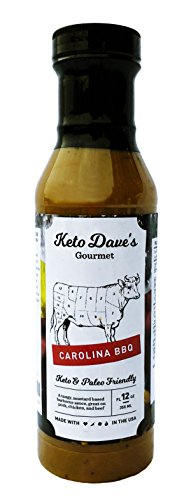 Keto Dave's Gourmet Barbecue Sauce - Carolina BBQ
