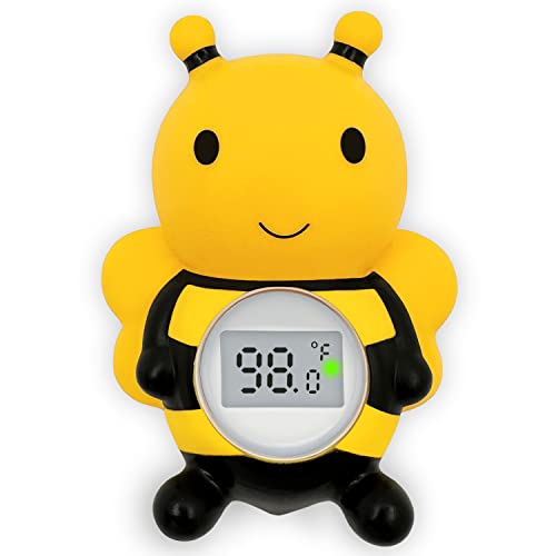Baby Bath Thermometer Floating Toy, Safety Water Temperature Thermometer for Bathtub – Tub Toy Gift for Newborn Baby Shower, Infants, Toddlers, Kids