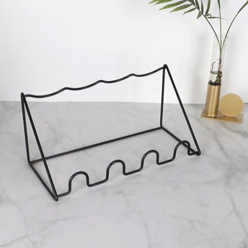 Soporte de vino de mesa multi ranuras moderno miniatura 6