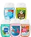 Bath and Body Works Anti-Bacterial Hand Gel 5-Pack PocketBac Sanitizers, Assorted Scents, 1 fl oz each