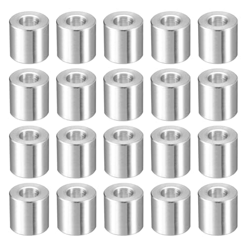 Entretoise ronde aluminium pour quincaillerie bague métal non filetée axe de guidage de vis