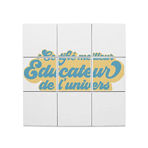 Carreaux céramique éducateur spécialisé : célébrez l'engagement d'un grand tuteur