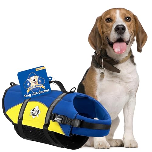 Paws Aboard Dog Life Jacket - Keep Your Canine...