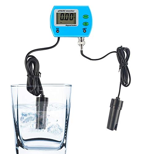 Corrosiebestendige waterkwaliteitsmeter, 2 in 1 professionele multifunctionele PH/EC-monitor(220V EU adapter) - Image 8