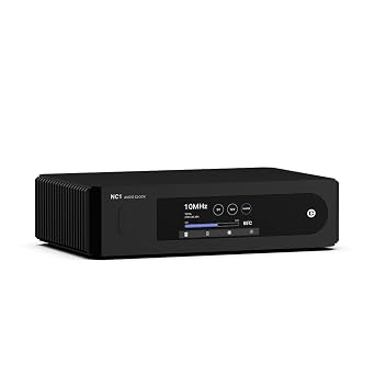 aune NC1 EVO Audio Clock, High Precision OXCO Oven-Controlled Crystal Oscillator Clock for Home Audio