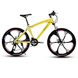 QUALITÉ: Avec une fourche à suspension de cadre de haute qualité dotée d'une absorption des chocs de confort, les composants sont sensibles et lisses.