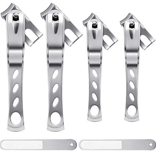 Mudder 6 pieces 360° Rotating Swivel Head Nail Clipper