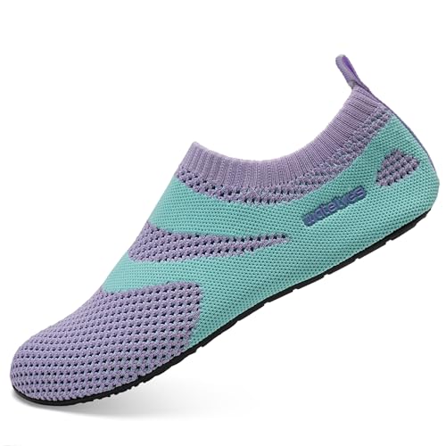 Image of WateLves Barefoot Water Shoes for Women Men Travel Slippers Socks House Shoes Quick-Dry Aqua Socks for Beach Swim Pilates Yoga Dancing Camping Must Haves