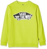 Vans Otw Crew Boys Sudadera, Amarillo (Sulphur Spring/White Outline Yjr), Medium para Niños