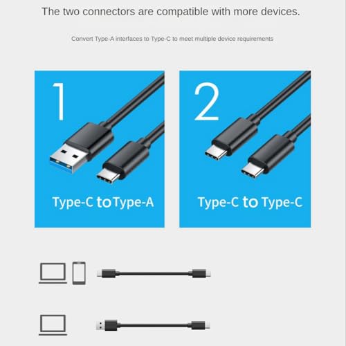 5X M2 SSD Case M.2 NVME 2230 SSD Enclosure USB 3.2 10Gbps miniatura 4