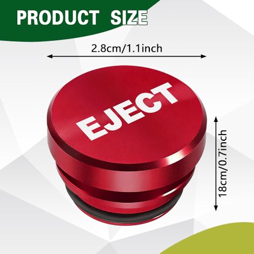 Image of Car Cigarette Lighter Plug Cover, Cigarette Lighter Cap, Aluminum Power Outlet Protective Cover, Waterproof Plug Cap for Auto Boat with Standard 12 Volt Power Source