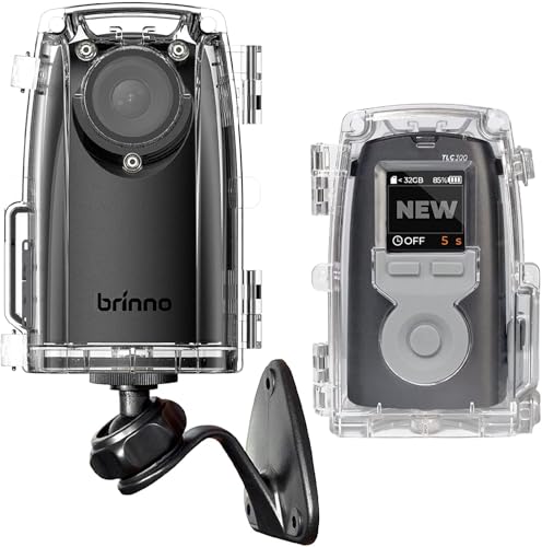 Brinno Time Lapse Camera BCC300-M - Outdoor Construction Jobsite Plant Weather Timelapse Camera - LCD Screen Extended Battery Life IPX4 Water-Resistant Wall Mount
