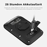COOSPO BC107 Fahrradcomputer GPS Kabellos Drahtloser Fahrradtacho Kilometerzähler, Bluetooth...