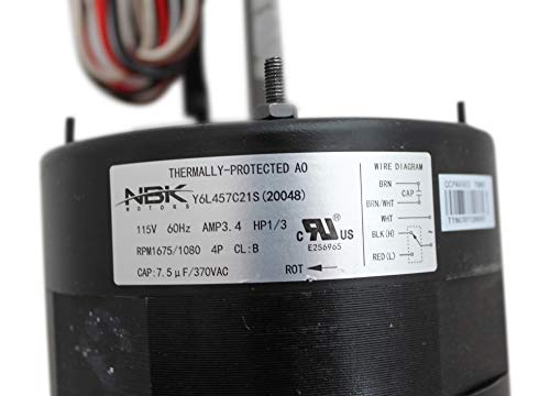 Nbk 20048 Air Conditioner Condenser Motor - D1092 #TOP3