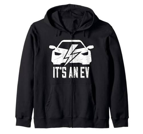 It's An EV Supercharge - para Ventilador Eléctrico Coche Sudadera con Capucha