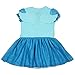 My Little Pony Little Girls Rainbow Dash Tulle Costume Dress, Light Blue/Dark Turquoise, M-5/6