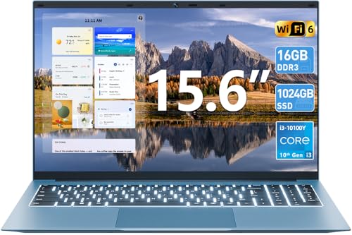 SGIN 15.6" Laptop, 16GB RAM, 1TB SSD, Win 11