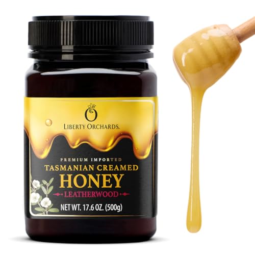 Liberty Orchards Premium Tasmanian Leatherwood Miel Cremosa 500g