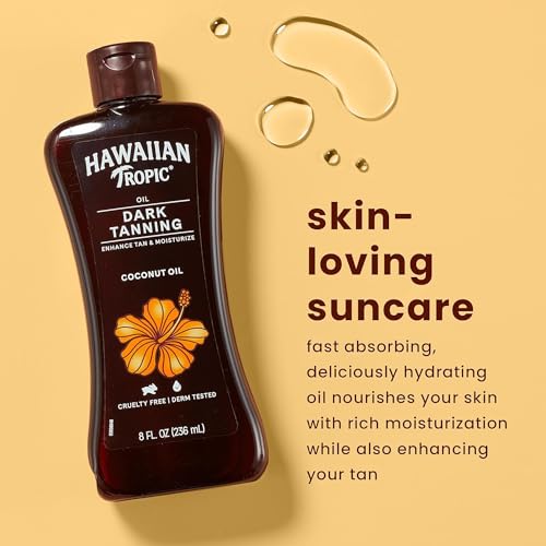 Hawaiian Tropic Dark Tanning Oil Original 8 oz (Pack of 3) - image 3
