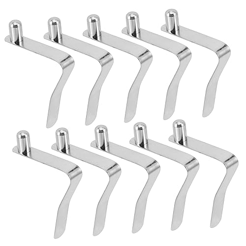 MUSISALY Spring Snap Clip v Shape Shrapnel Canopy Clips for Hanging Boat Buckle