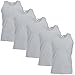 Produktbild Fruit of the Loom Herren-Achselshirts der Marke, Tanktop, T-Shirt, in Allen Größen und Farben erhältlich, 5 Stück Gr. M / 96,52 cm-101,60 cm, 5 x Heather Grey