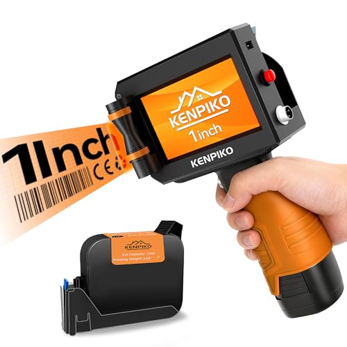 Kenpiko Handheld Printer, 2025 Upgrade 1 Inch Print Height Handheld...
