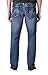 Flypaper Mens Straight Jeans Regular Fit Med Silver Haze Western Jeans Blue Denim