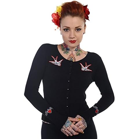 Banned Retro Swallow Bird Cardigan (XL) Cover