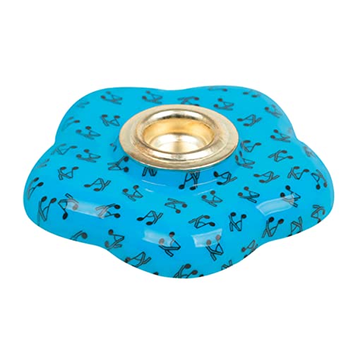 GOOHOCHY 1Pc Premium Cello Slip Pad Professional Endpin Rest Blue Compact Design for Easy Use Protects Cello Floors From Damage for Musicians Performances