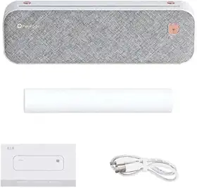 Xd Mega Imports A40 Impressora Portátil, A4 Sem Fio, Monocromática, Impressora Térmica Portátil Compatível com Android e iOS, Suporta Largura de Papel de 2''/3''/4''