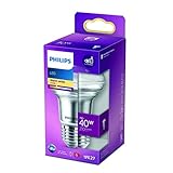 Philips LED classic E27 Lampe, R63, Reflektor, 210 Lumen entsprechen 40W, warmweiß (2.700 Kelvin), 929001891355
