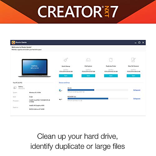 Roxio Creator NXT 7 - CD/DVD Burning & Creativity Suite [PC Download][Old Version] - Thumbnail 7