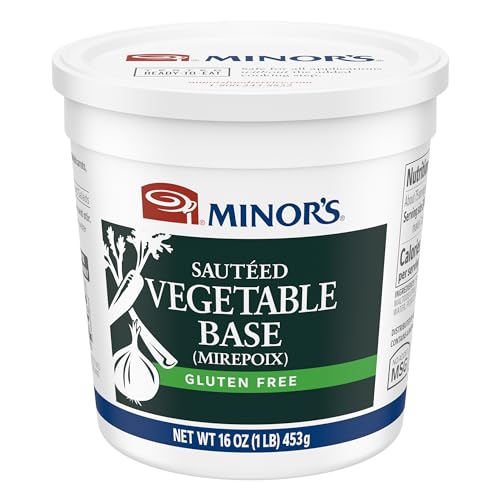 Minor'S 033 Sauteed Vegetable Base, Vegetarian, Instant Vegetable Stock And Base cover