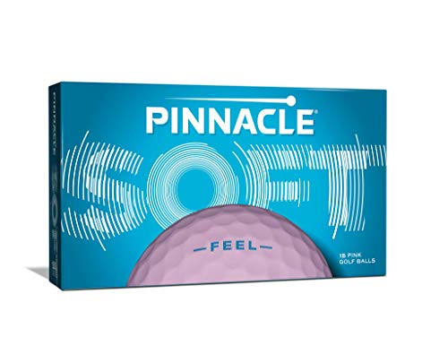 Pinnacle Pelotas de golf blandas (15 unidades), color rosa
