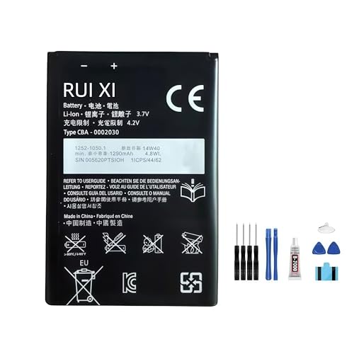 RUI XI Batterie compatible avec Sony Xperia U ST25I St25a St25 1290 mAh 3,7 V BA600