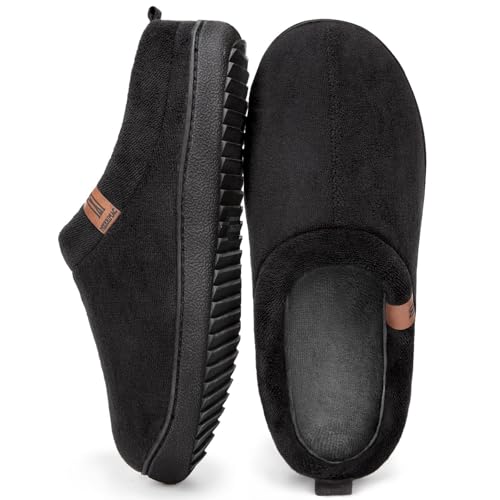 MERRIMAC Soft Sherpa Memory Foam Slippers