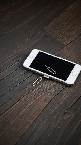 مجموعة ادوات ازالة شريحة الاتصال من سويت سيفن®: دبوس إخراج شريحة اتصال عالمي متوافق مع ايفون وايباد وشاومي ومعظم اجهزة التابلت - ملحق اساسي لسهولة تبديل شريحة الاتصال (10 قطع)