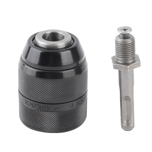 Keyless Metal Drehmaschinen-Bohrer-Sparwandler, Hohe Härte 2-13 Mm Kapazität mit -Adapter für Elektrischen Hammer