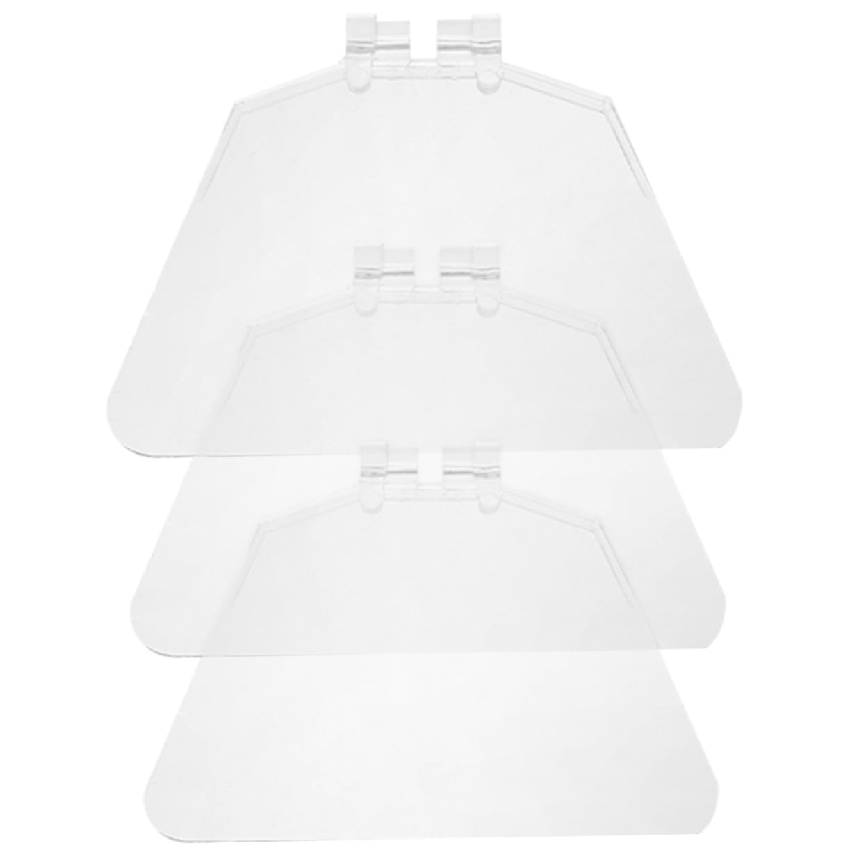 Balacoo 3pcs Eye Shield for Bench Grinder Plastic Safety Guard Eye Guards for Grinder Bench Parts Diy Tool Accessories