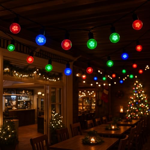 Image of K D 20 Flower Ball String led Light Multicolor String Lights -12ft String led Light for Diwali /Navratri /Christmas Indoor & Outdoor Decoration